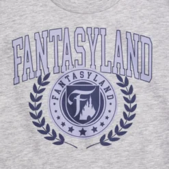 Fantasyland Crest Semi-Cropped Top For Women -Disney 2325046859836M 1