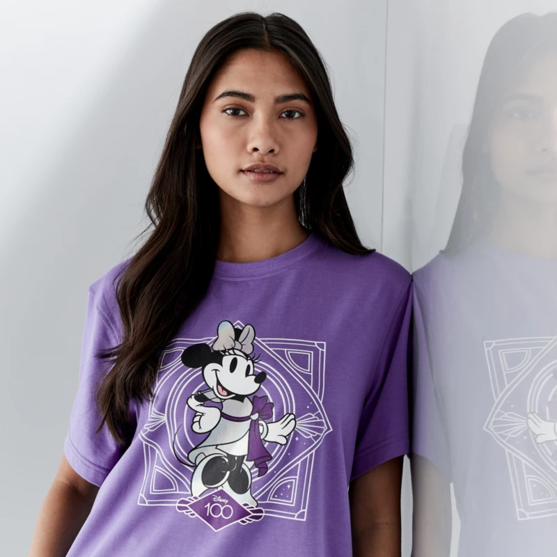 Minnie Mouse Disney100 T-Shirt For Women 4 Minnie Mouse Disney100 T-Shirt For Women - Image 2