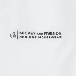 White Mickey Mouse Genuine Mousewear T-Shirt For Women -Disney 2325051570017M 2