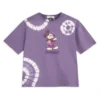 Purple Mickey Mouse Genuine Mousewear Tie-Dye T-Shirt For Women, Disneyland