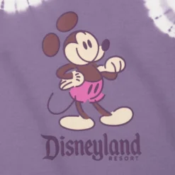 Purple Mickey Mouse Genuine Mousewear Tie-Dye T-Shirt For Women, Disneyland 7 Purple Mickey Mouse Genuine Mousewear Tie-Dye T-Shirt For Women, Disneyland -Disney 2325051570018M 2