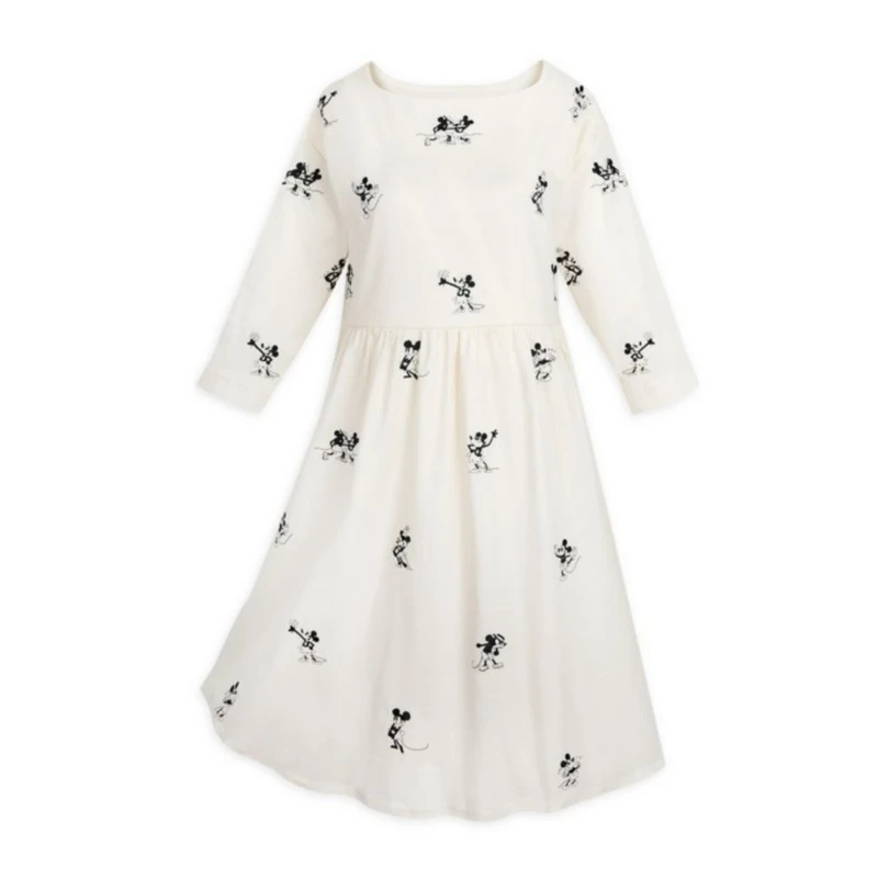 Mickey And Minnie Mouse Vintage-Style Dress For Women 3 Mickey And Minnie Mouse Vintage-Style Dress For Women