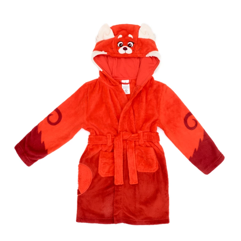 Mei Lee Red Panda Dressing Gown For Kids, Turning Red 3 Mei Lee Red Panda Dressing Gown For Kids, Turning Red