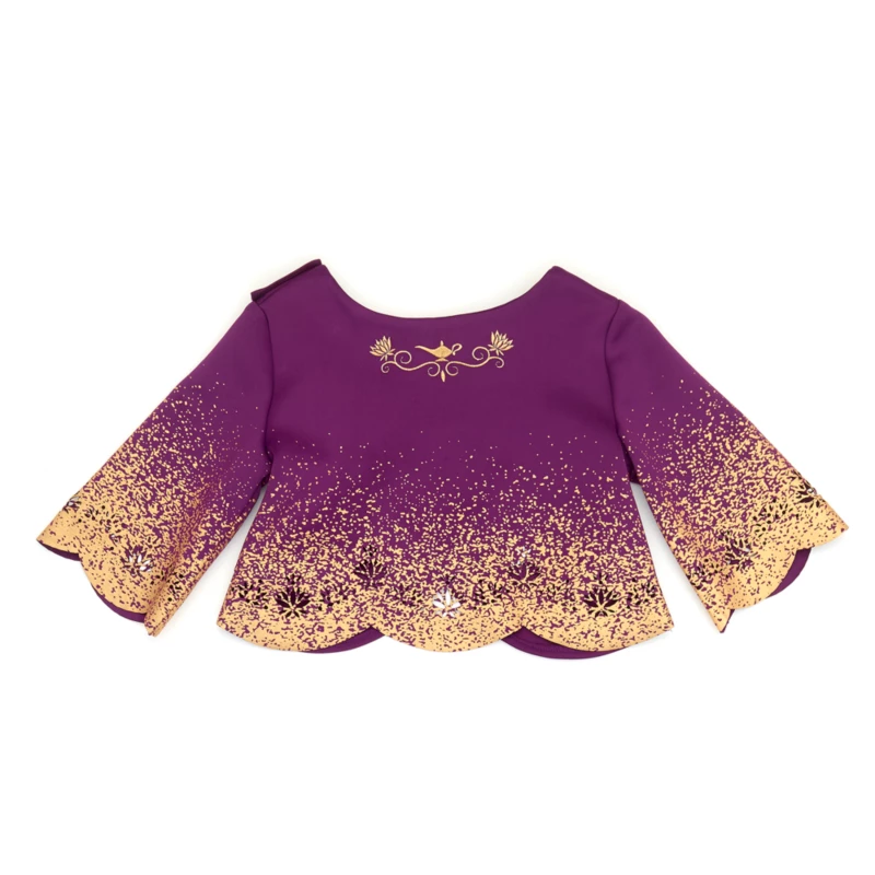 Princess Jasmine Top And Skirt Set For Girls, Aladdin 5 Princess Jasmine Top And Skirt Set For Girls, Aladdin - Image 3
