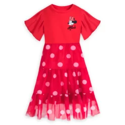 Minnie Mouse Knit Dress For Girls 7 Minnie Mouse Knit Dress For Girls -Disney 2328052920011M 2