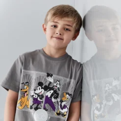Mickey And Friends Disney100 Platinum Celebration T-Shirt For Kids 6 Mickey And Friends Disney100 Platinum Celebration T-Shirt For Kids -Disney 2401049490008M 1