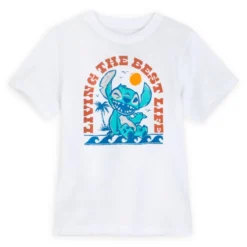 Stitch ''Living The Best Life'' T-Shirt For Kids