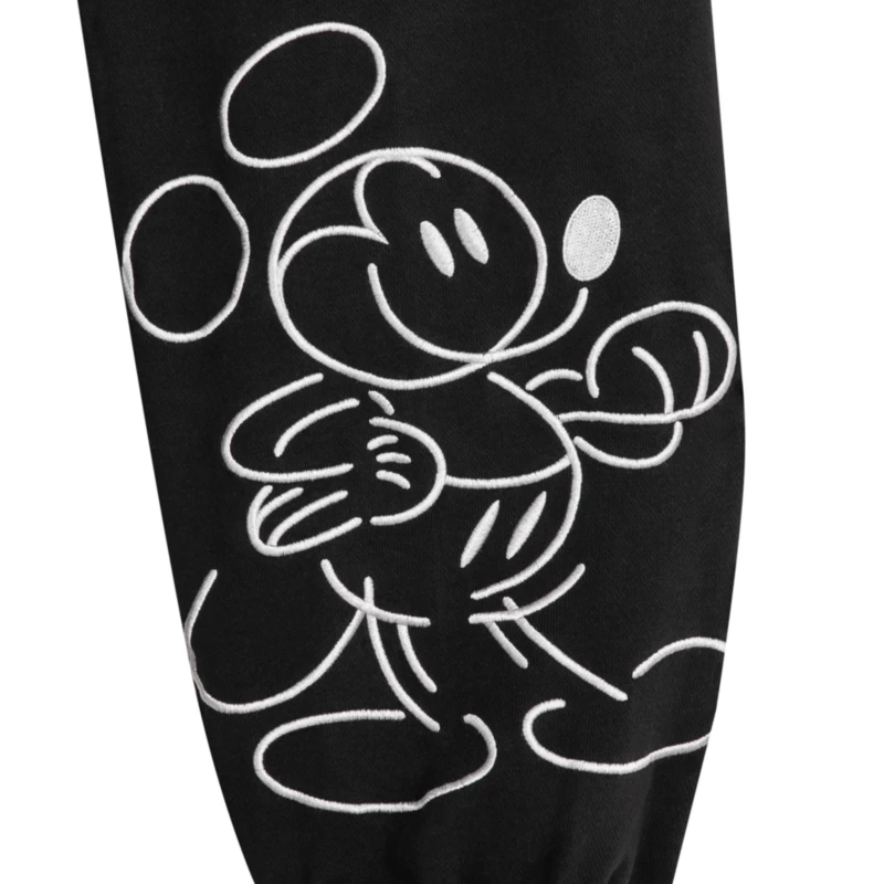 Mickey Mouse Genuine Mousewear Black Jogging Bottoms For Men 5 Mickey Mouse Genuine Mousewear Black Jogging Bottoms For Men - Image 3