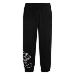 Mickey Mouse Genuine Mousewear Black Jogging Bottoms For Men