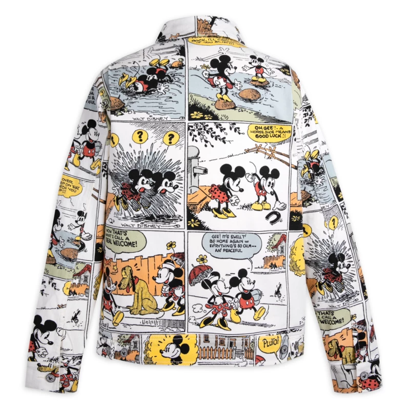 Mickey Mouse And Friends Denim Jacket For Adults 4 Mickey Mouse And Friends Denim Jacket For Adults - Image 2