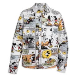 Mickey Mouse And Friends Denim Jacket For Adults