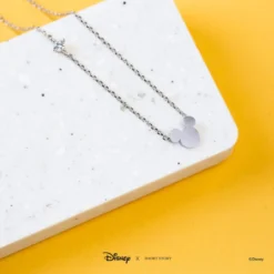 Disney Necklace Mickey Ears, Silver -Disney 348658000920 1