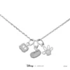 Disney Necklace Mickey Shorts Shoe Glove, Silver -Disney 348658001248