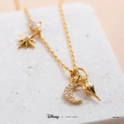 Disney Necklace Jasmine, Gold -Disney 348658024612 2