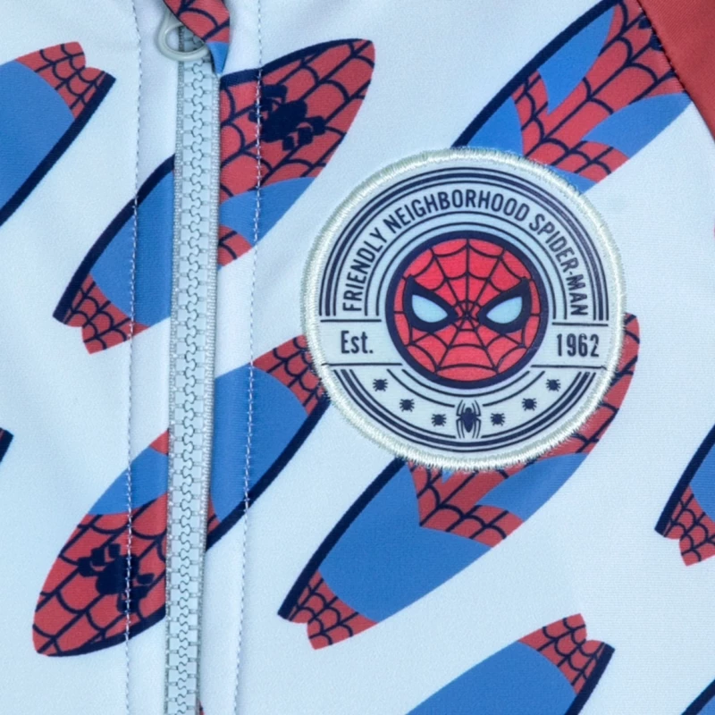 Spider-Man Hooded Bodysuit For Baby 4 Spider-Man Hooded Bodysuit For Baby - Image 2