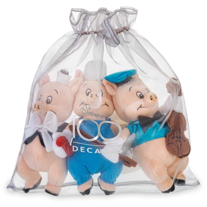 The Three Little Pigs Plush Set - Disney100 5 The Three Little Pigs Plush Set - Disney100 - Image 3