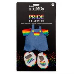 NuiMOs Small Plush Rainbow T-Shirt With Overalls And Trainers -Disney 412342577230 2