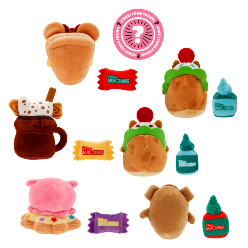 Disney Munchlings Mystery Plush, Street Food Fusion 6 Disney Munchlings Mystery Plush, Street Food Fusion - Image 4