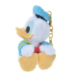 Donald Duck Fluffy Plush Keychain 7 Donald Duck Fluffy Plush Keychain -Disney 412344157683 1