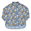 Donald & Daisy Duck Long Sleeve Denim Shirt For Adults -Disney 424033355607