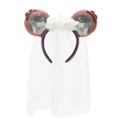 The Haunted Mansion Bride Minnie Mouse Ears Headband For Adults