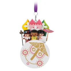 “it's A Small World'' Clock Face Sketchbook Ornament -Disney 465063949633 2