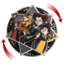 Hocus Pocus Spinning Pin, Limited Release -Disney 466042899086 1