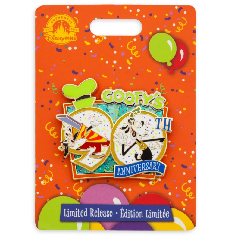 Goofy 90th Anniversary Pin 4 Goofy 90th Anniversary Pin - Image 2