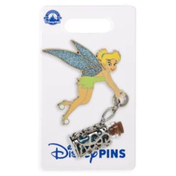 Tinker Bell Pin With Glitter Vial Dangler, Peter Pan 5 Tinker Bell Pin With Glitter Vial Dangler, Peter Pan -Disney 466043455694 1