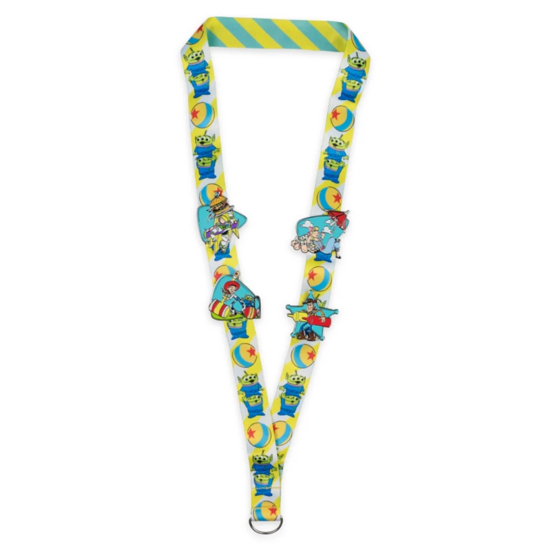 Toy Story Lanyard And Pins Set 3 Toy Story Lanyard And Pins Set