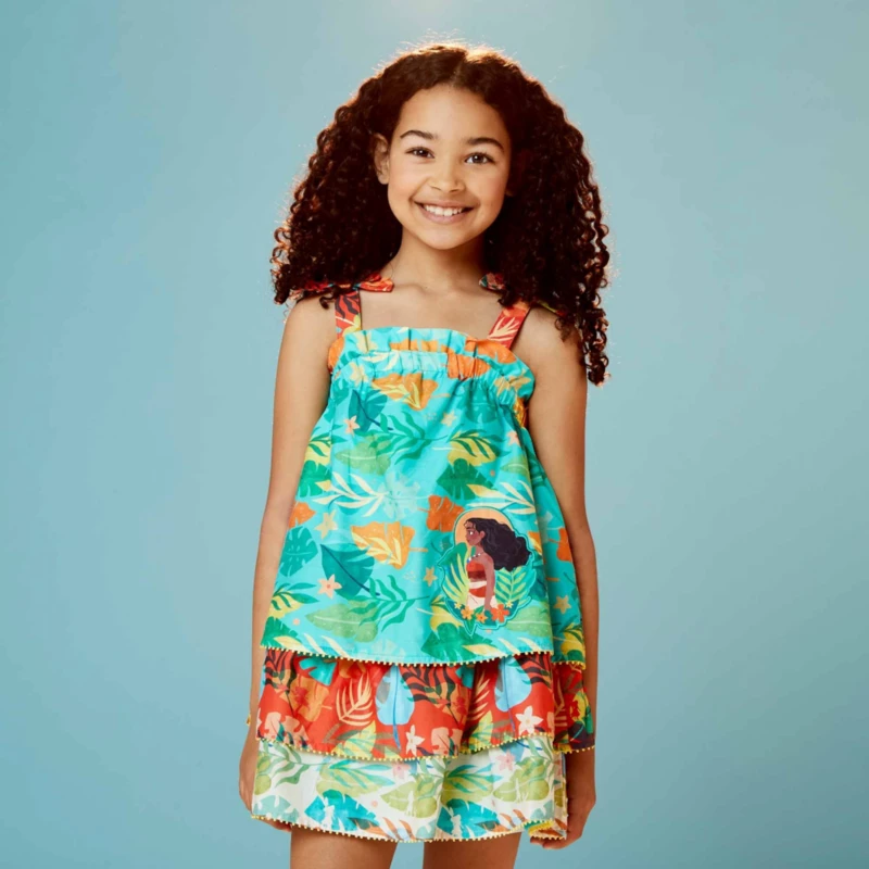 Moana Dress For Girls 4 Moana Dress For Girls - Image 2