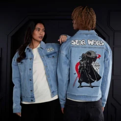 Darth Vader And Stormtroopers Star Wars Meets The '90s Denim Jacket For Adults 9 Darth Vader And Stormtroopers Star Wars Meets The '90s Denim Jacket For Adults -Disney 5202052750004M 2