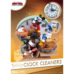 Mickey And Friends Clock Cleaners Figurine, Beast Kingdom 7 Mickey And Friends Clock Cleaners Figurine, Beast Kingdom -Disney 710586068221 2