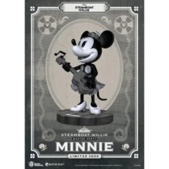 Steamboat Willie Master Craft Minnie Figurine, Beast Kingdom 8 Steamboat Willie Master Craft Minnie Figurine, Beast Kingdom -Disney 711203440369 2