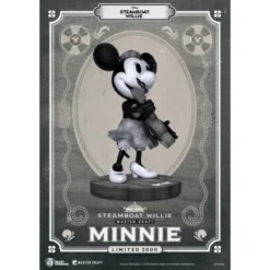 Steamboat Willie Master Craft Minnie Figurine, Beast Kingdom 9 Steamboat Willie Master Craft Minnie Figurine, Beast Kingdom -Disney 711203440369 3