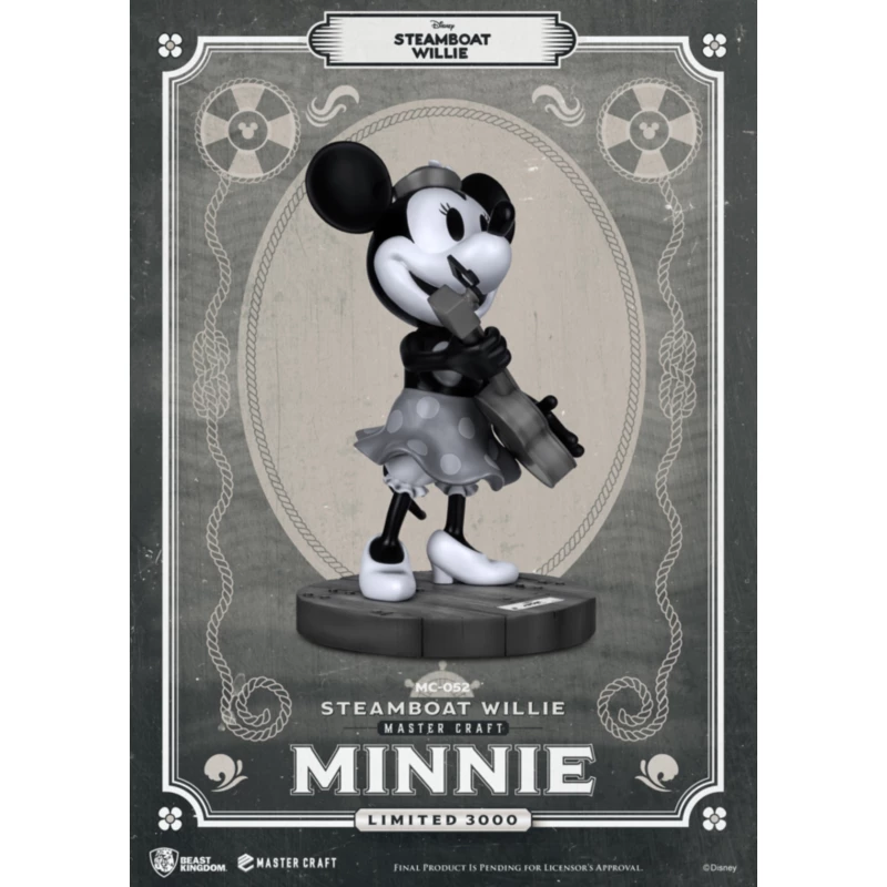 Steamboat Willie Master Craft Minnie Figurine, Beast Kingdom 5 Steamboat Willie Master Craft Minnie Figurine, Beast Kingdom - Image 4